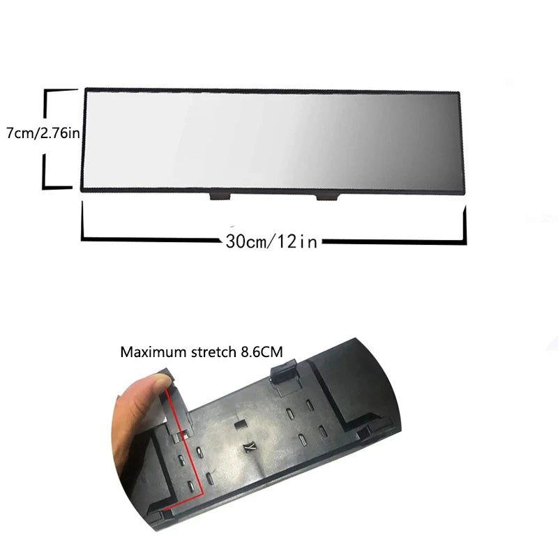 Car Mirror Interior Rearview Mirrors Universal Auto Rear View