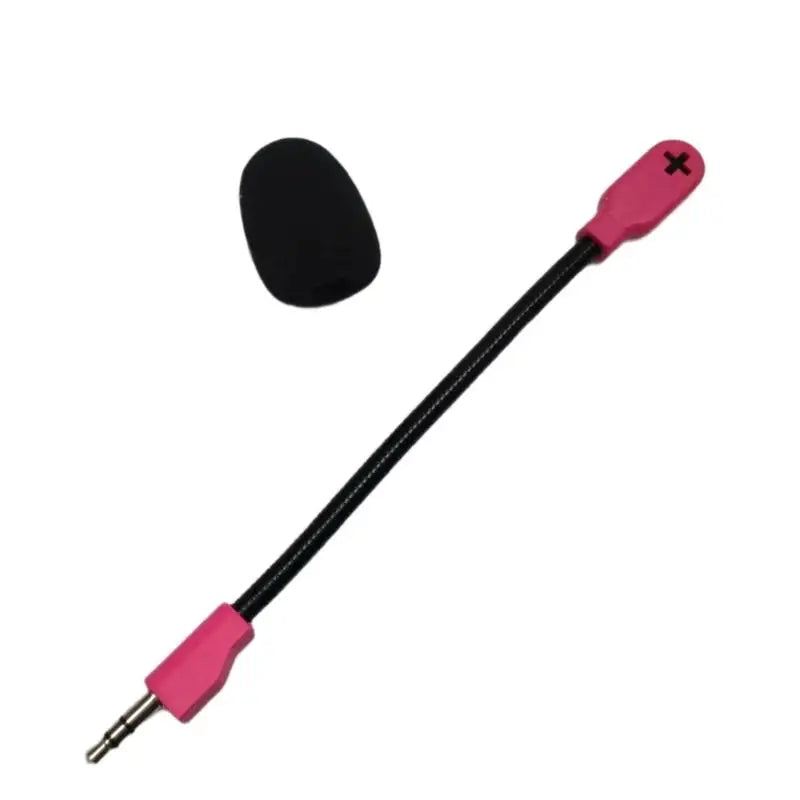 652F Microphone Gamings Headphones Headsets Black Foam Cover Zpaxo
