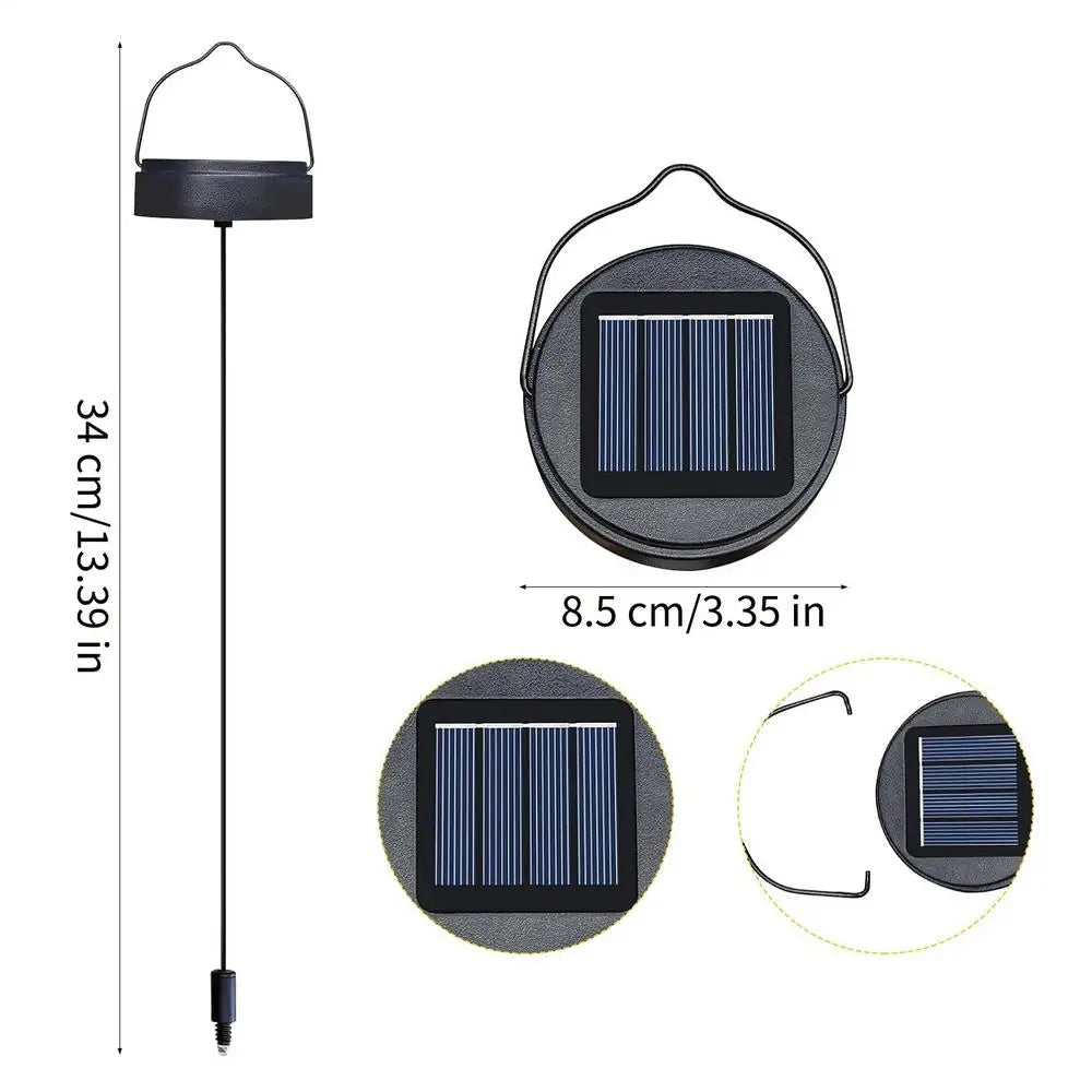 Solar Light Replacement Waterproof Garden Lantern Part Warm Outdoor