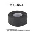 1 Roll of Waterproof White PVC Self-Adhesive Tape - Perfect for Bathroom, Sink & Kitchen - Super Strong Stickiness! Zpaxo black 3.2m 3.8cm