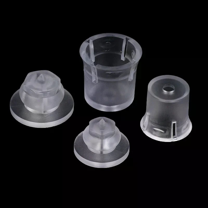 Translucent Advertising Nail Glass Bracket Invisible Plastic Screw Zpaxo