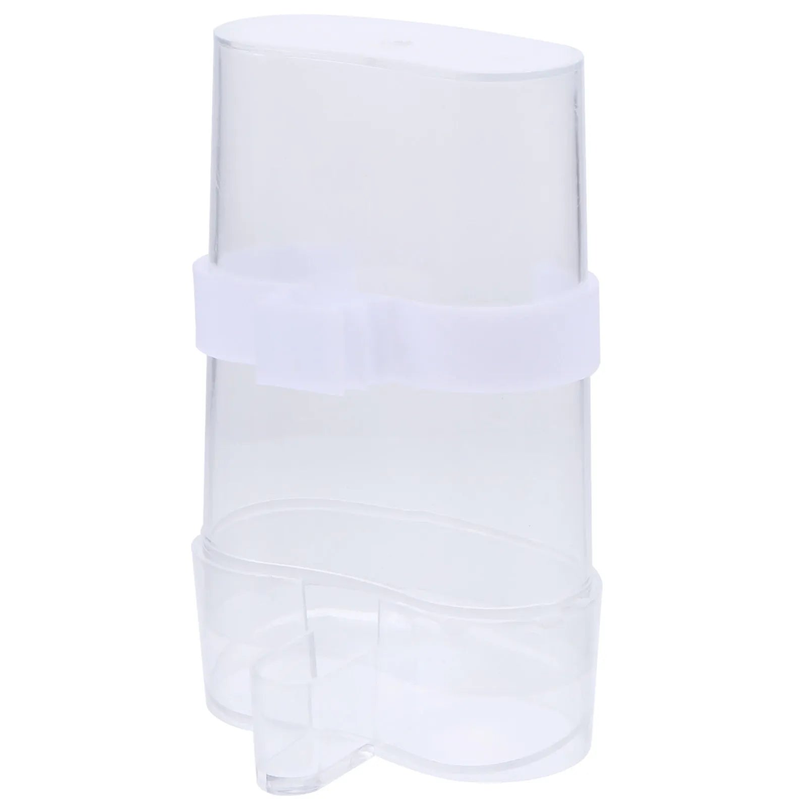 2Sets Automatic Bird Feeder Waterer Plastic Feeding Container Simple