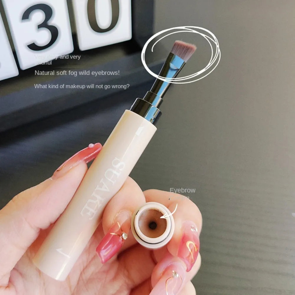 Brow Pomade 3D Eyebrow Pencil Applicator Waterproof Brown Gel Tint Zpaxo