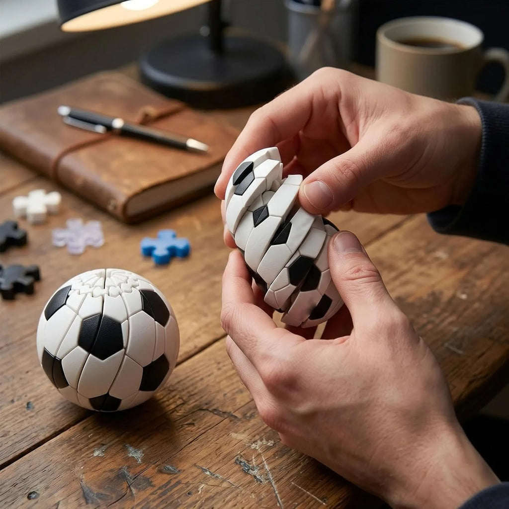 Baseball Fidget Ball 3D Printed Twist Turn Stress Relief Desk Relieve