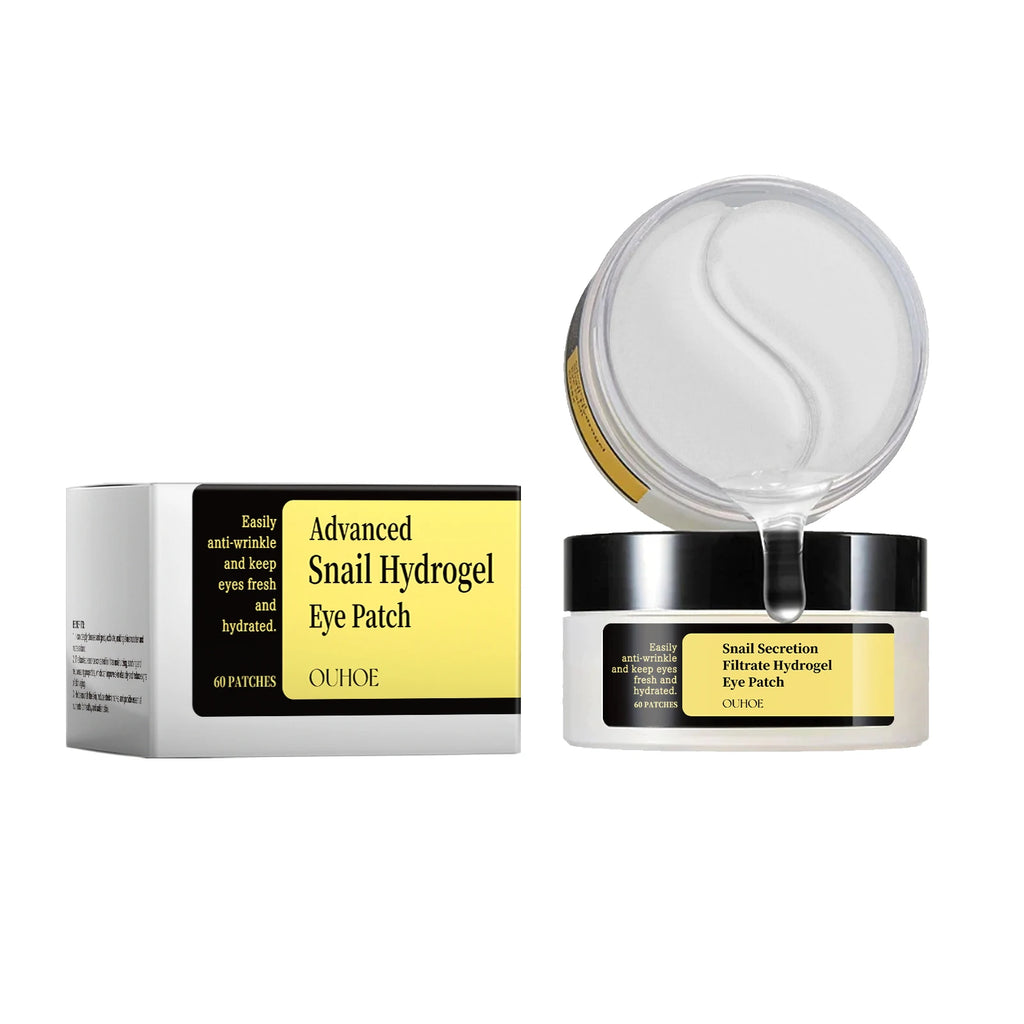 Firming Eye Patches Snail W-rinkles Remover Anti Dark Circles Puffiness Reduce Fine Lines Nourish Mask Moisturizing Eye Patches Zpaxo 60pcs boxed