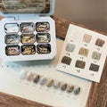 9-Color Fairy Glitter Nail Art Powder – Chrome Pigment Paste Set Nail Art Powder Zpaxo 2gx9colors-set5