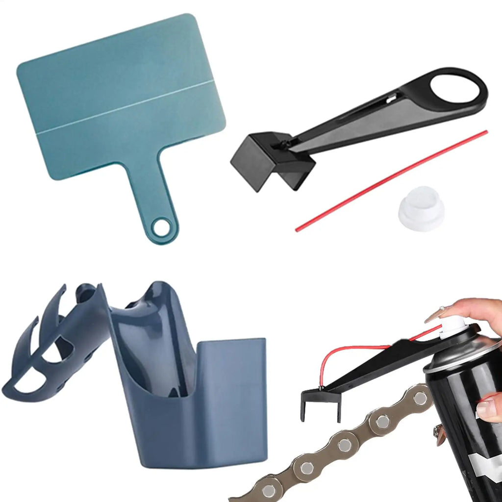 Motorcycle Bicycle Chain Cleaning Tools Splash Proof Oil Anti-spray