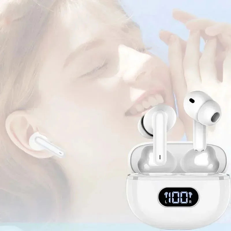 Wireless Earphones ANC+ENC Noise Cancellation Earbuds Bluetooth5 Ear