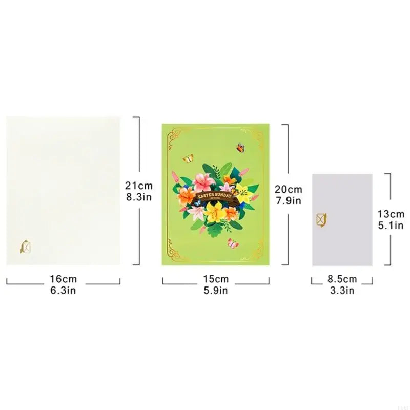 Multipurpose Easters Paper Arts Card Interlocedg Sculpture Pattern