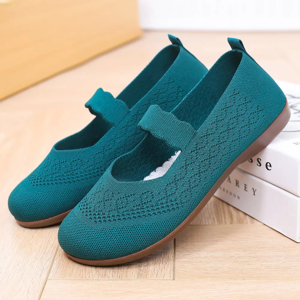 Women's Shoes 2026 Spring Flat Sole Single Shoe Versatile Soft Anti