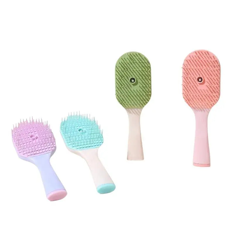 3-in-1 Scalp Massage Brush – Oil Applicator & Detangler
