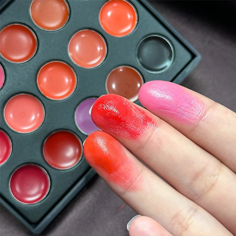 Lip Gloss Velvet Lipstick Palette Waterproof Long Lasting Matte Zpaxo