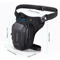 Motorbike Drop Waist Leg Bag EVA Hard Shell Motorcycle Side Outdoor