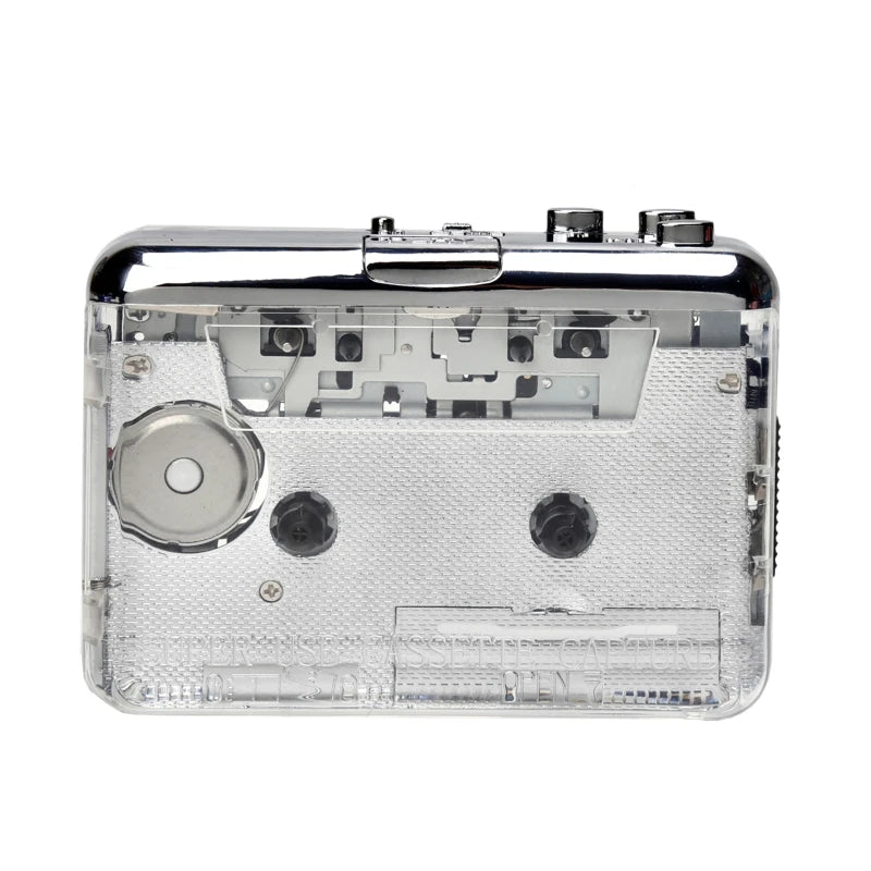 Y1UB Clear Shell Audio Music Cassette Tape MP3 Digital Converter