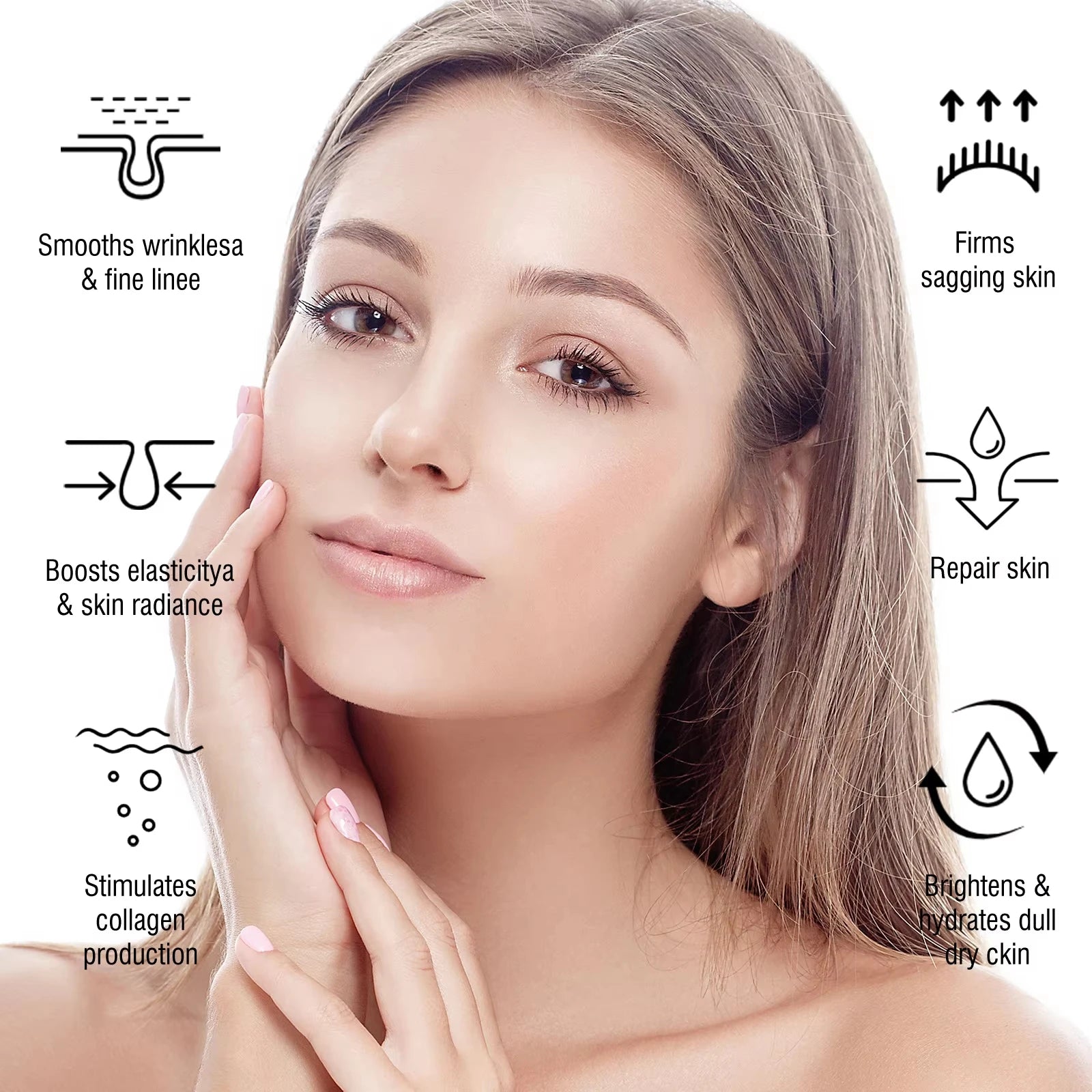 White Rice Face Cream Moisturizing Firming Fade Fine Lines Tighten Pores Lighten Dark Spots Nourishing Brightening Face Cream Zpaxo