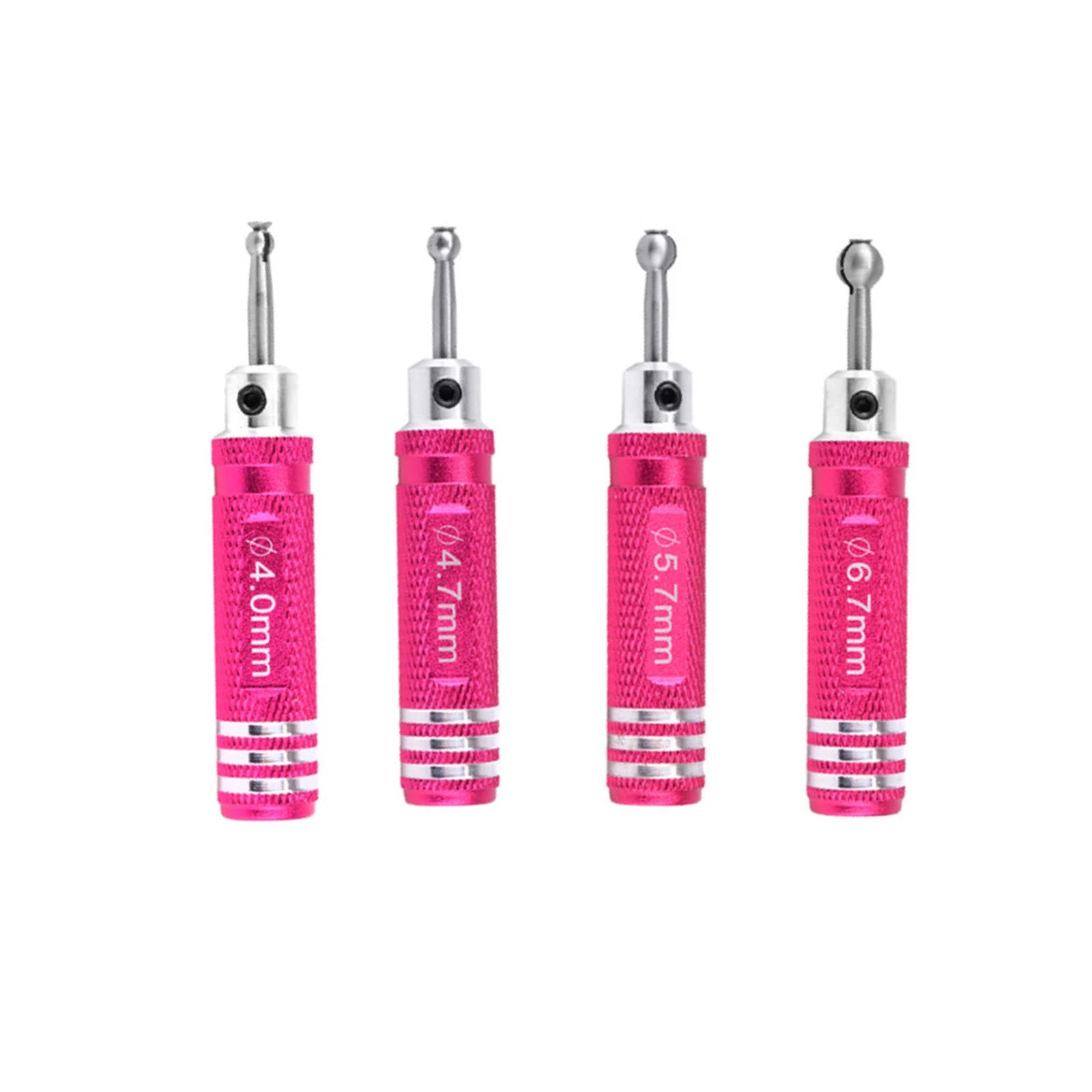 Steel Aluminum Ball Head Reamer Driver Repair Tools RC Model Car