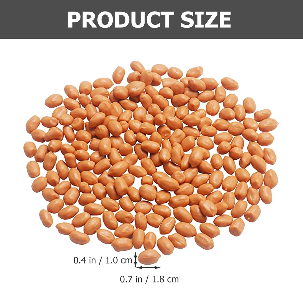 1 Bag Artificial Groundnut Kernels Detailed Fake Peanut Dried Fruit