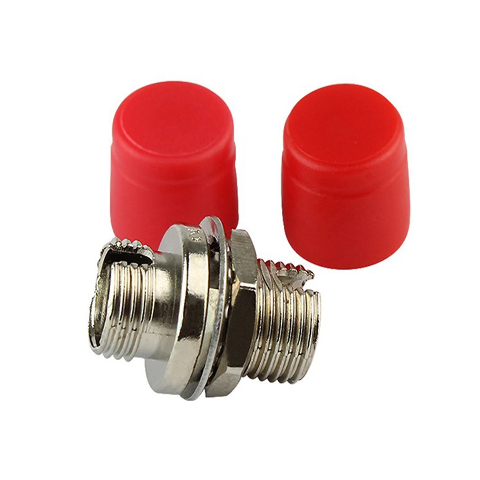 Wholesale Lot FC-FC Fiber Optic Adapter Coupler Connector Female RED