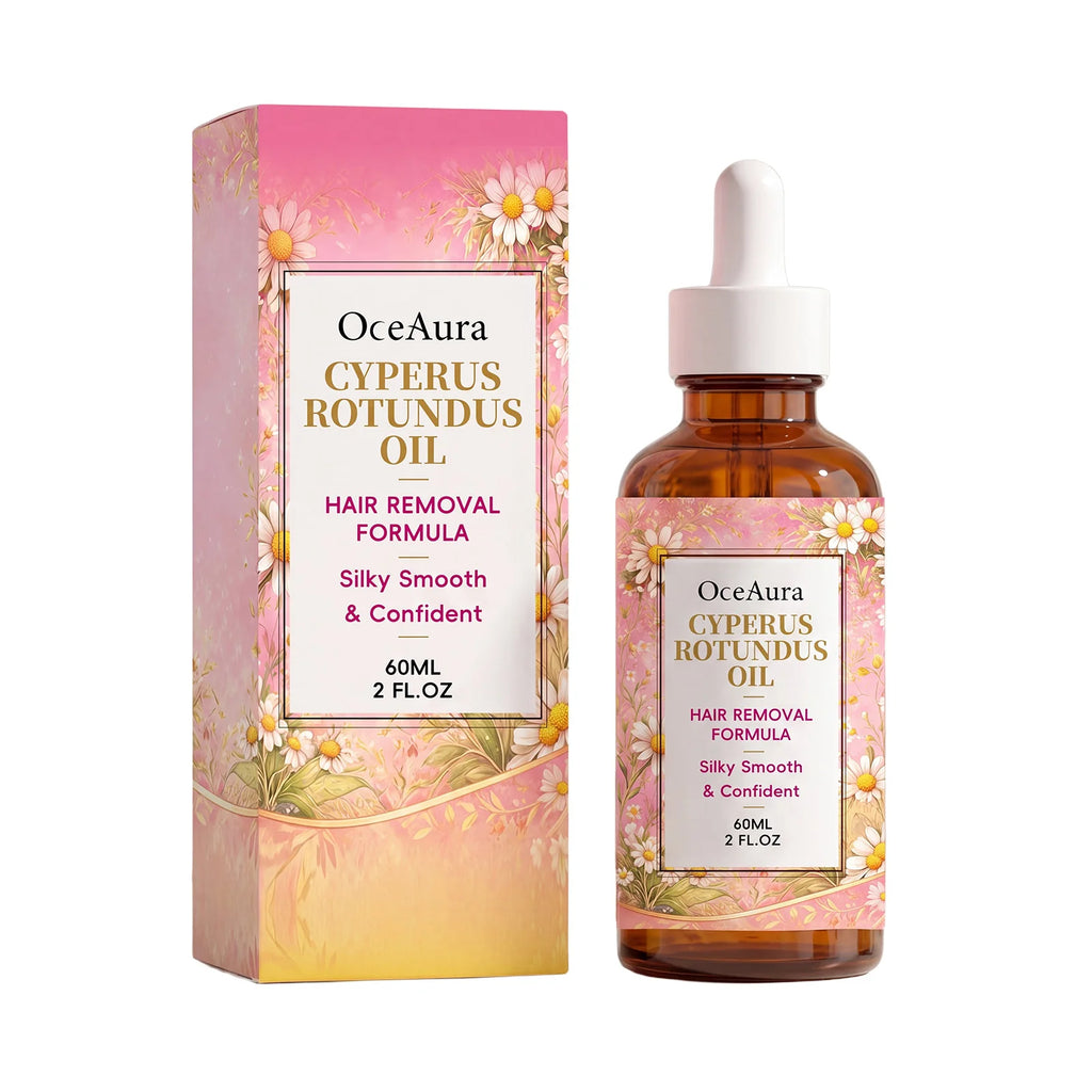 Cyperus Rotundus Hair Inhibitor Oil – Depilatory & After Shave Hair Inhibitor Oil Zpaxo 60ml boxed