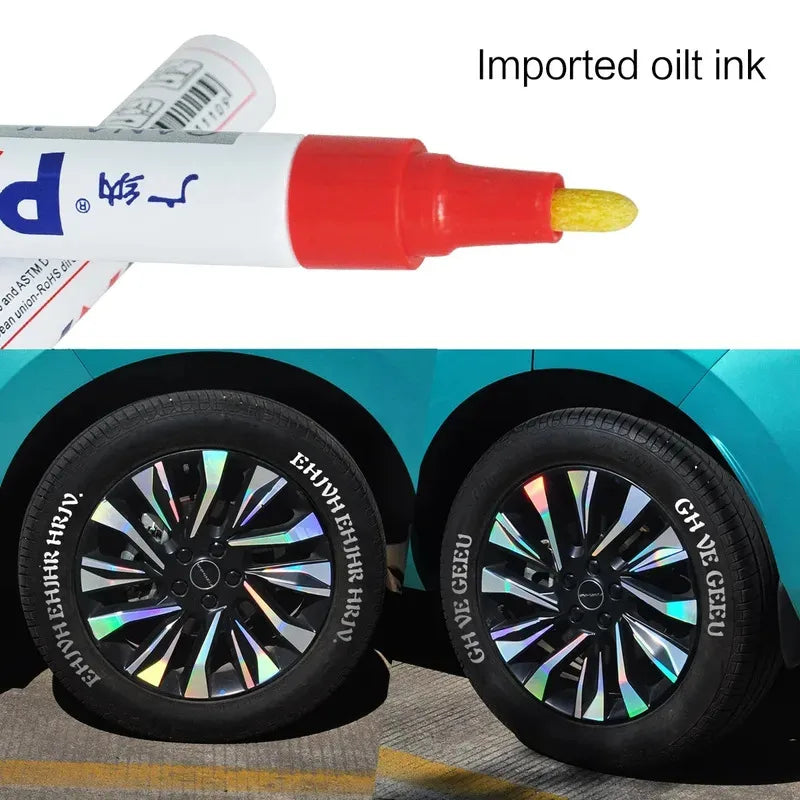 Waterproof Permanent Tire Paint Marker Pen – Car, Bike & Metal