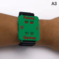 ▶1Pcs Portable Cricket/Tennis/Padel Scorer Wristband Instant Score Tracker No Memory Loss Suitable For Referees, Players Zpaxo A3