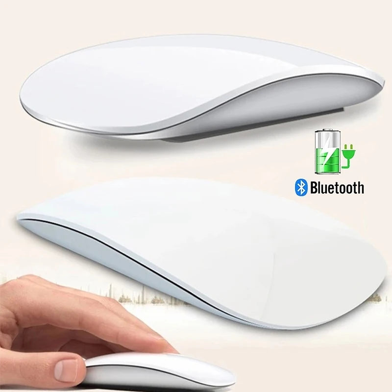 Wireless Bluetooth Mouse Multi-touch Ergonomic Silent Type-c Charging