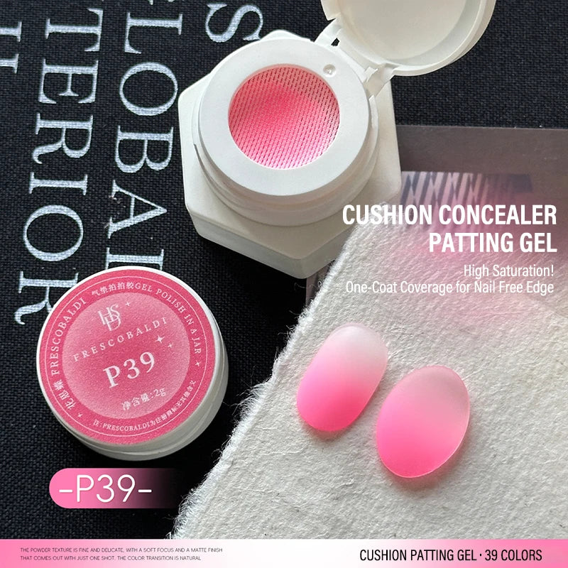 Gradient Nail Air Cushion Patting Gel Gloss Ombre Polish Blush