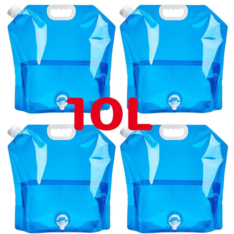 10L Collapsible Camping Water Bag – Folding Portable Container