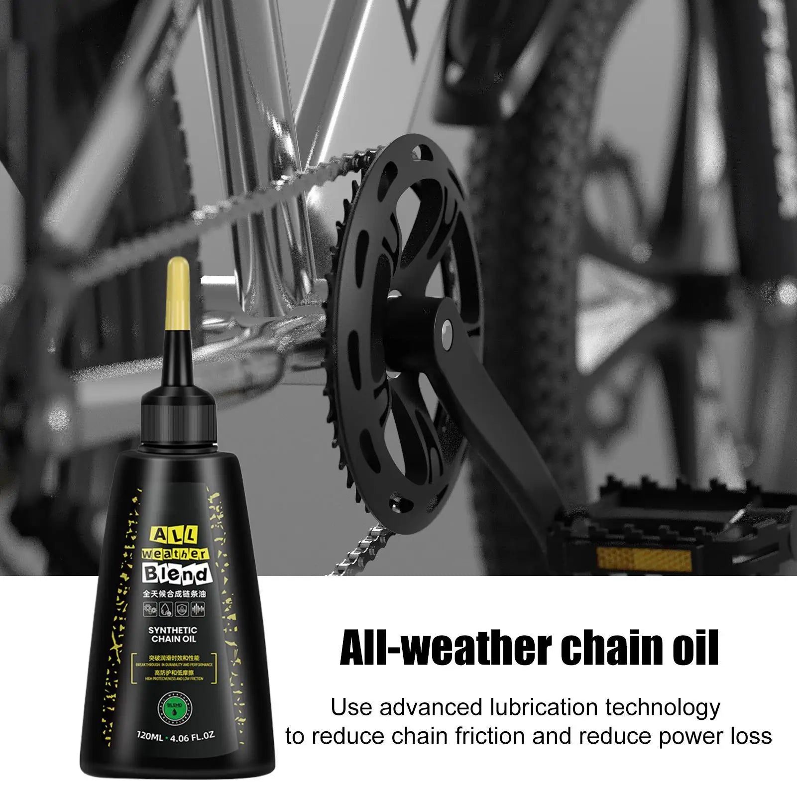 Cycle Chain Lubricant 4 06Fl Oz Mountain Oil CCycle Lubricating