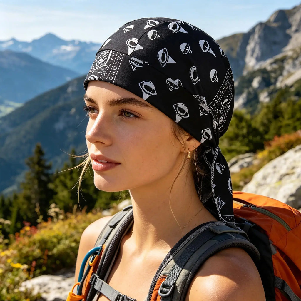 Do Rag Stretch Breathable Sweat Wicking Headscarf Skull Caps Beanie
