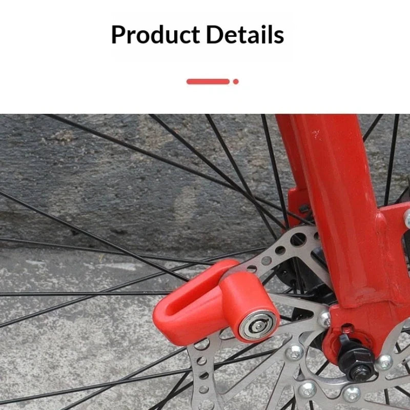 Anti-theft Lock Electric Scooter Disc Brake Steel Wire Bicycle