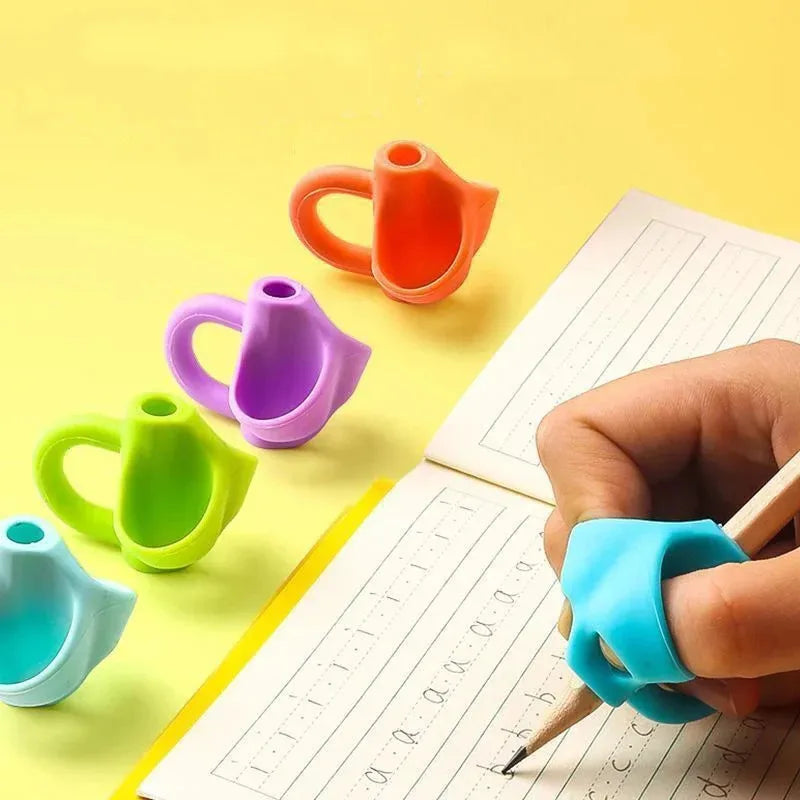Kids Silicone Pencil Grips – Ergonomic Writing Aid 5/30 Pack