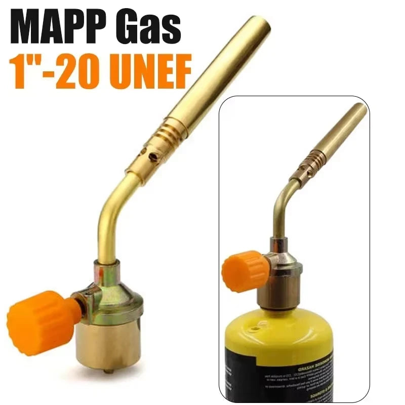 High Temperature Portable Butane Welding Torch Gas Burner Flame Gun for Outdoor Camping BBQ Gas Lighter Zpaxo