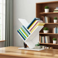 Tree Bookshelf 3-Tier Wood Small Mini Book Shelf Office Home School