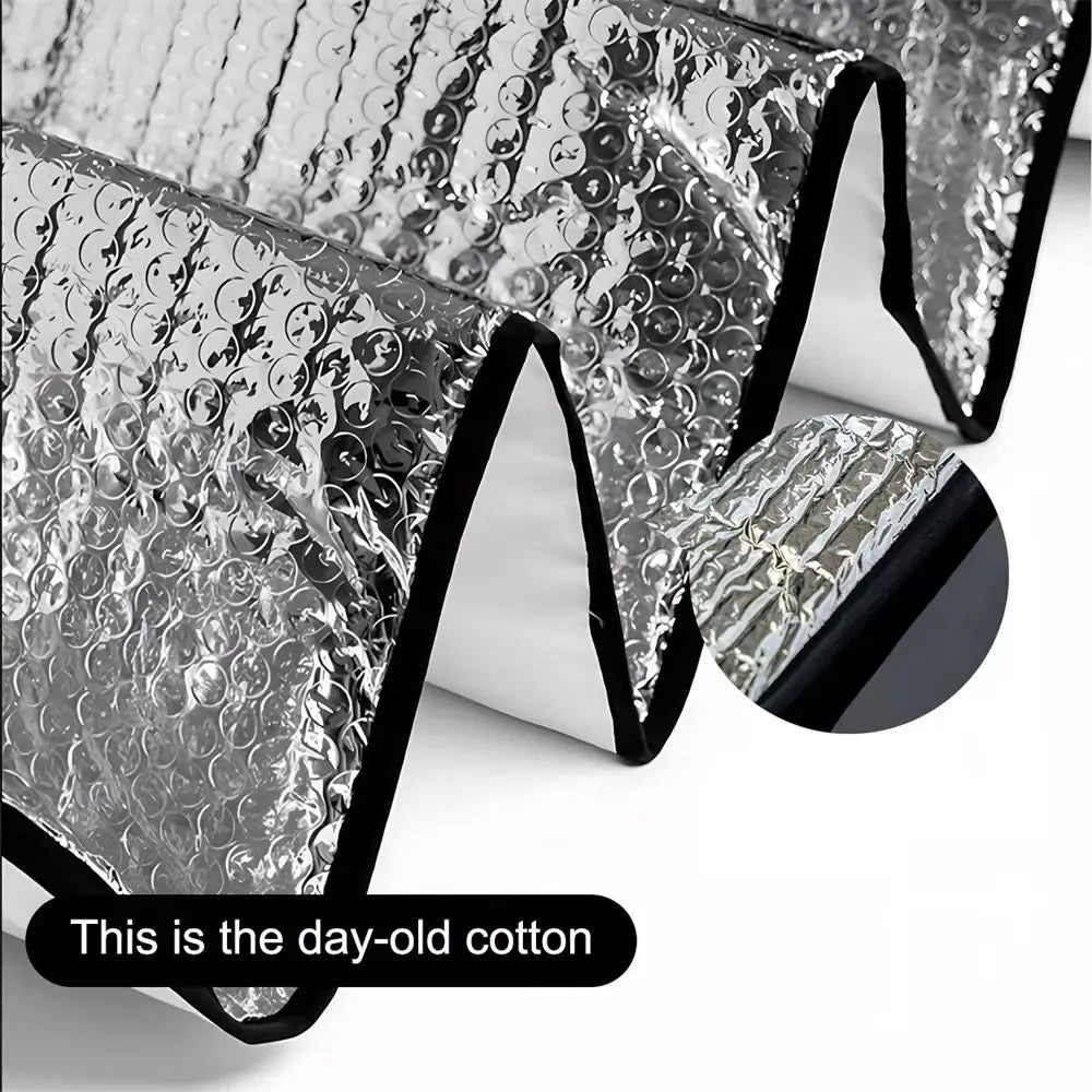98 UV Protection Car Front Windshield Sun Shade Foldable Design Heat Zpaxo