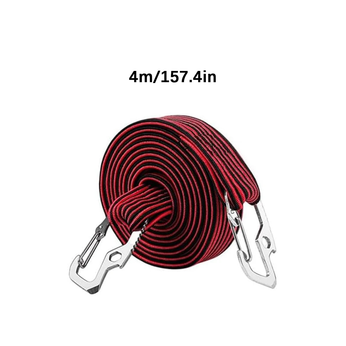 Heavy-Duty Bungee Cords with Metal Hooks – 2m 3m 4m