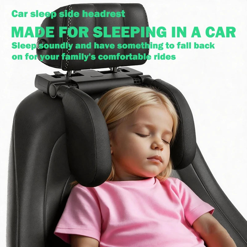 Car Headrest Neck Support Pillow Thickened Memory Foam 180 Rotating Zpaxo