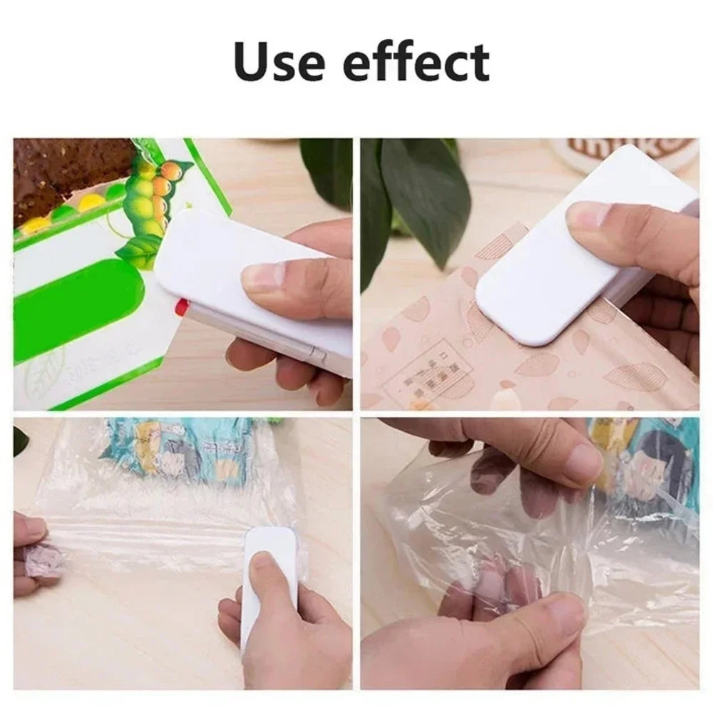 Portable Mini Heat Sealer Plastic Bags Snack Food Bag Sealing Machine