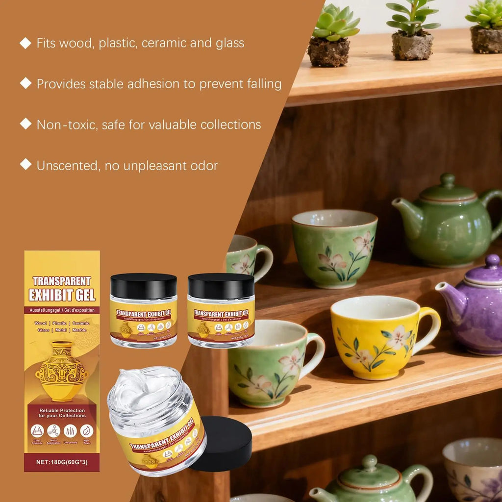 Transparent Museum Putty Gel Removable Adhesive Wall Decor Photos
