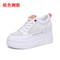 Women's Fashion Casual Sneakers Breathable Vulcanized Mesh Zpaxo Mesh Orange 35 China Mainland