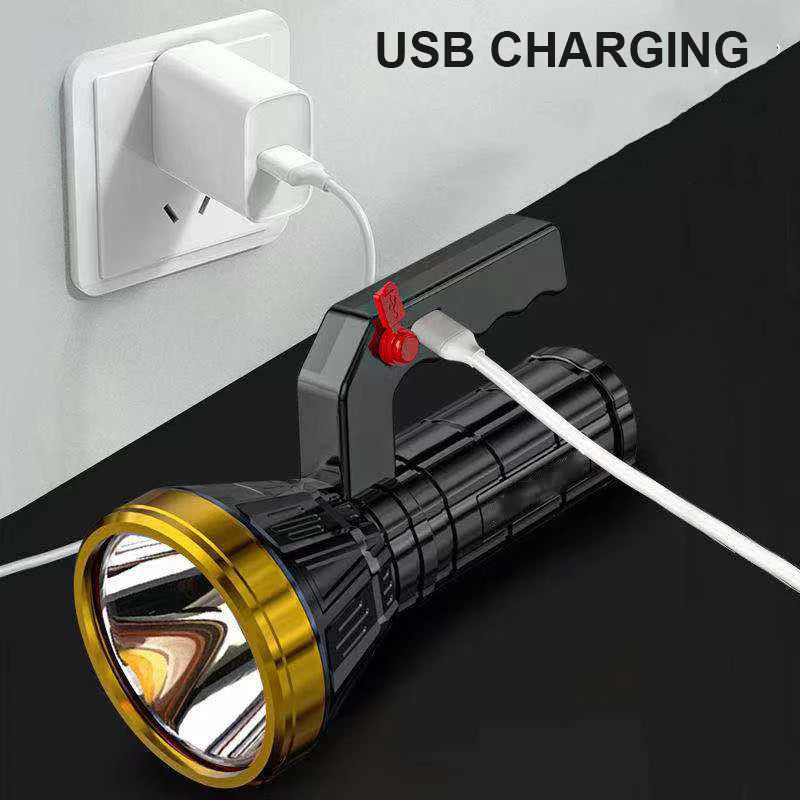 POCKETMAN 3800 Lumen Rechargeable LED Spotlight Flashlight