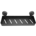 Suction Cup Bathroom Shelf Gray Wall Mounted Organizer Toiletries
