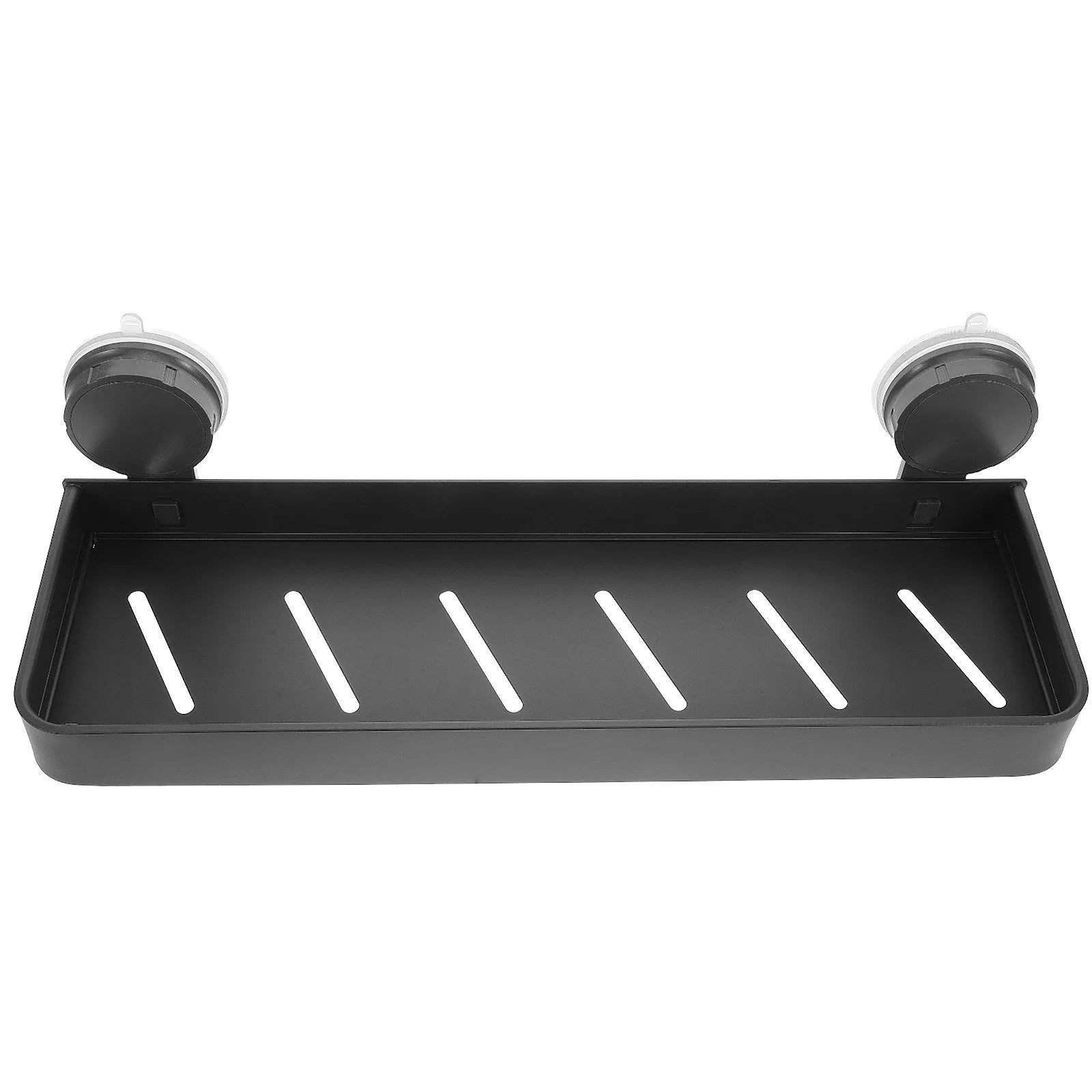 Suction Cup Bathroom Shelf Gray Wall Mounted Organizer Toiletries