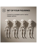 Articulated Skeleton Figurine Posable Halloween Home Decor Fun Desk