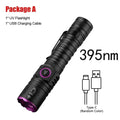 POCKETMAN 365/395nm UV Black Light Flashlight | Type-C USB