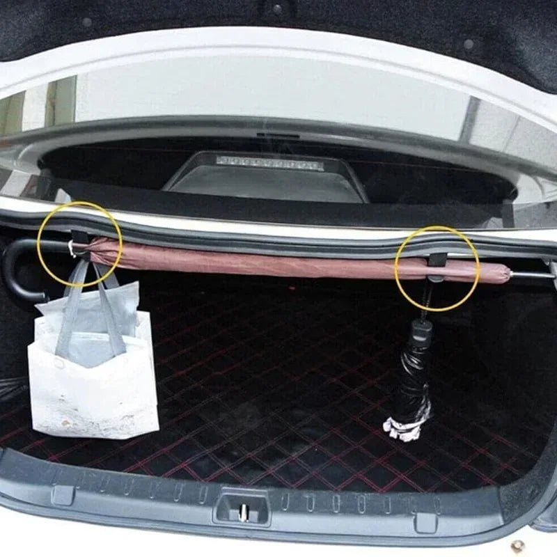 Car Trunk Hook Organizer Clip – Umbrella & Bag Hanger