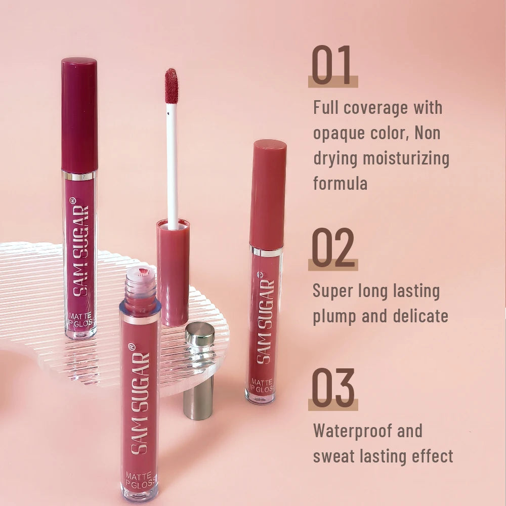 Velvet Matte Lip Waterproof Smudge-proof Smooth Application