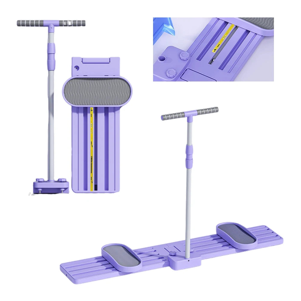 Non Slip Simulated Ski Trainer Foldable Pelvic Floor Muscle Exercise