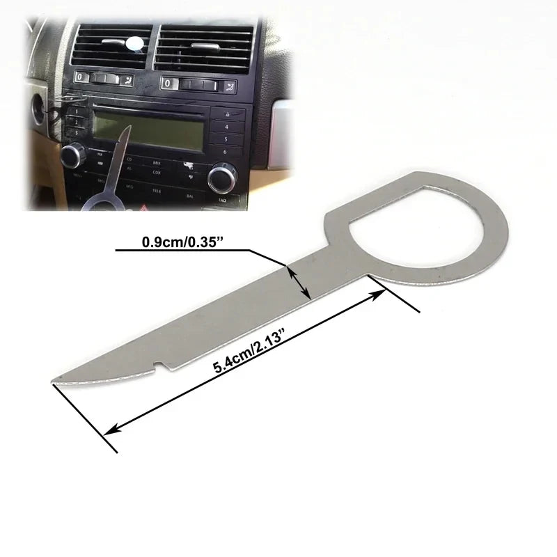Car Stereo Removal Keys – Metal Radio Release Tool Kit | VW Audi Ford