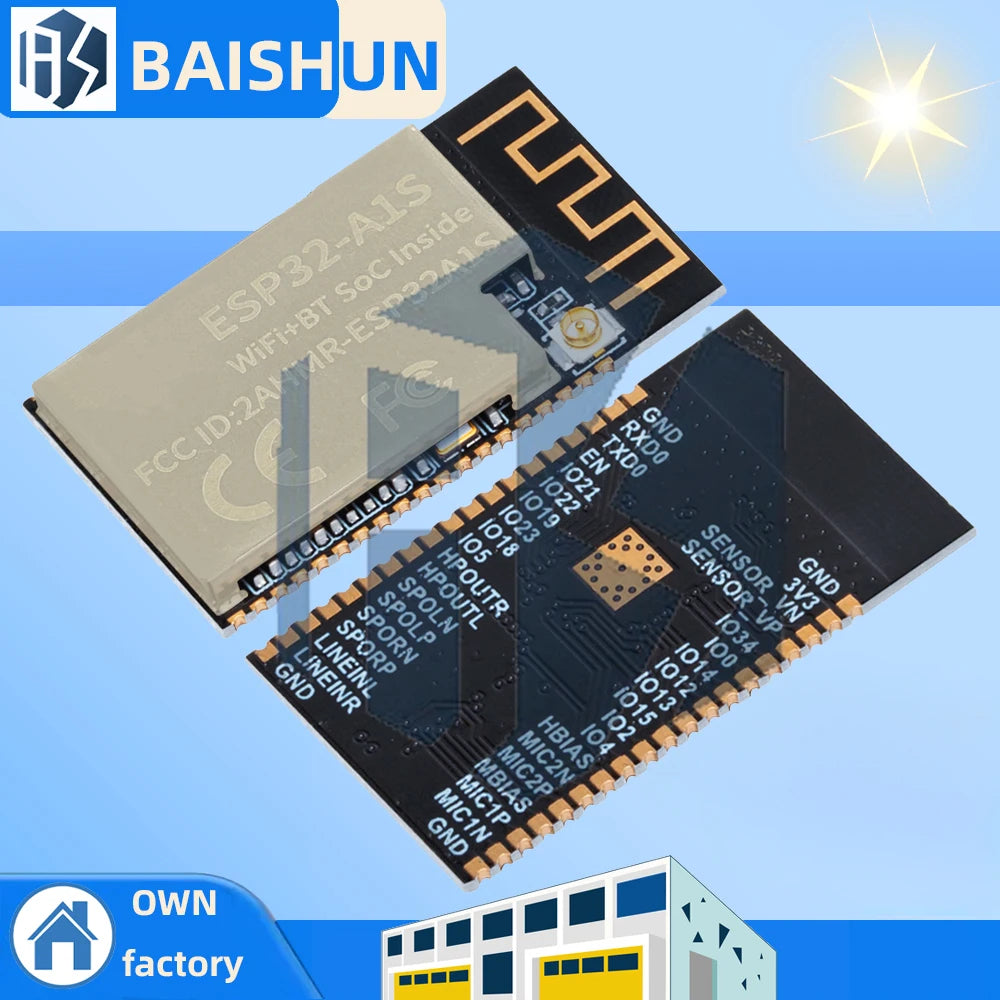 ESP32 Wifi Bluetooth Module Serial Audio ESP32-A1S Development Board Zpaxo 10PCS